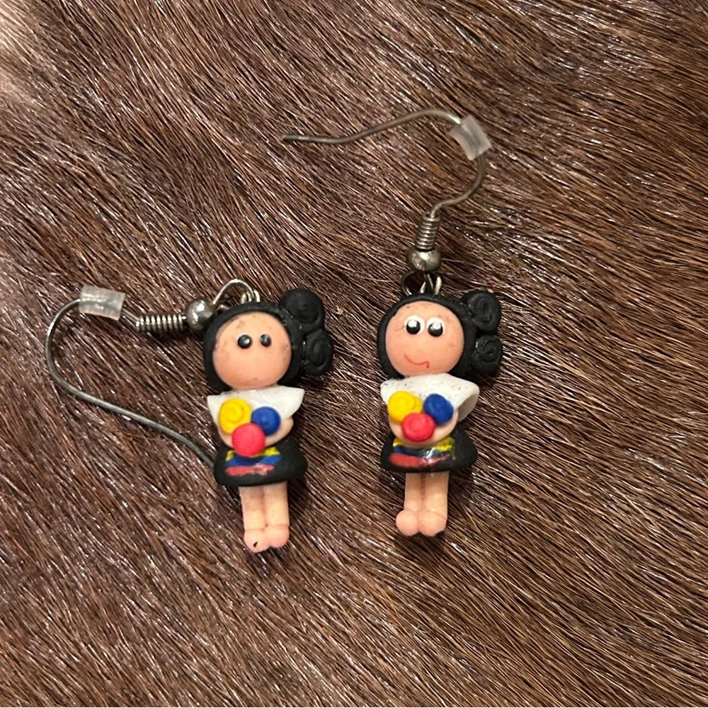 Colorful Earrings South America